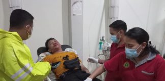 Alami Slip Ban, Warga Ngabang Ini Terlibat Kecelakaan di Sidas