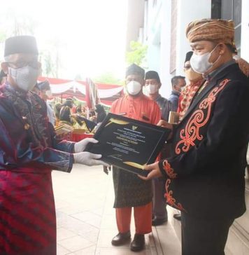 Ketapang Raih Peringkat Pertama Penghargaan Anugerah Paritrana Award se Kalbar