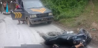 Diduga Dalam Pengaruh Alkohol Pria Paruh Baya Terlibat Kecelakaan Tunggal di Ansang