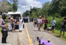 Lakalantas di Menjalin, Pengendara Sepeda Motor Tewas Dilokasi