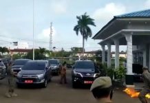 Polisi Beberkan Dugaan Sementara Motif Pelaku Lemparkan Bom Molotov Saat Pelantikan Pejabat di Ketapang