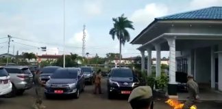 Polisi Beberkan Dugaan Sementara Motif Pelaku Lemparkan Bom Molotov Saat Pelantikan Pejabat di Ketapang