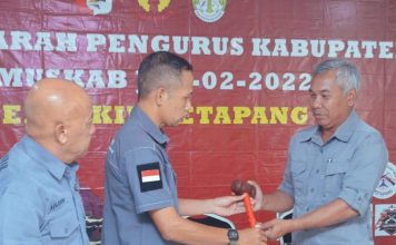 Bupati Martin Rantan Terpilih Secara Aklamasi Menjadi Ketua Umum Perbakin Ketapang Periode 2021-2025