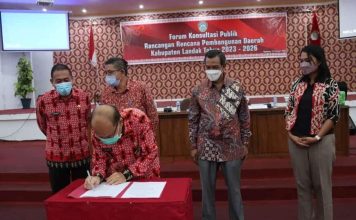 DPRD Dukung Program Rancangan Rencana Pembangunan Daerah Kabupaten Landak Tahun 2023-2026