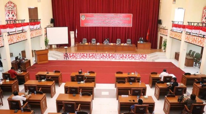DPRD Landak Gelar Paripurna Pembukaan Masa Sidang III Tahun 2022 dan Penyampaian Hasil Reses