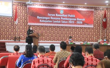 Bupati Landak Buka Forum Konsultasi Publik Penyusunan RPD Tahun 2023-2026