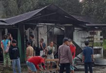 Ditinggal Dalam Keadaan Kosong, Satu Unit Rumah Warga Yang Dijadikan Tempat Usaha di Sidas Terkabar