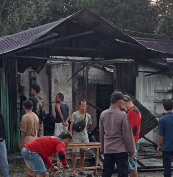 Ditinggal Dalam Keadaan Kosong, Satu Unit Rumah Warga Yang Dijadikan Tempat Usaha di Sidas Terkabar