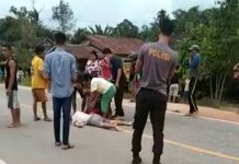 Insiden Kecelakaan di Parindu, Pengendara Sepeda Motor Tewas Dilokasi