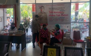 Percepat Vaksinasi 1349 Warga Mempawah Hulu Divaksin