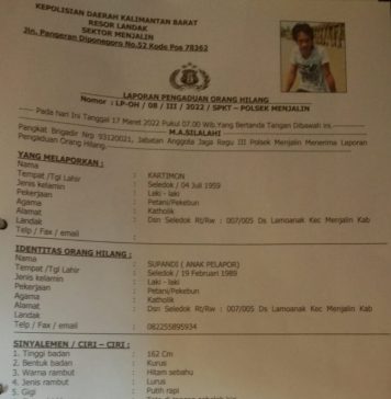Pergi Berburu, Warga Dusun Seledok, Desa Lamoanak Menjalin Hilang