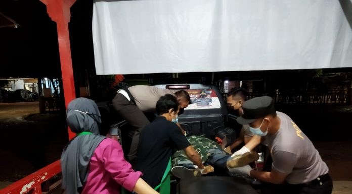 Kronologi Lakalantas Libatkan Truck Trailer dan Sepeda Motor di Desa Subah