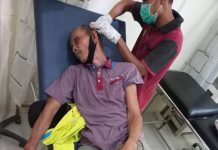 Lakalantas Sepeda Motor di Sengah Temila, Korban Dilarikan ke Puskesmas