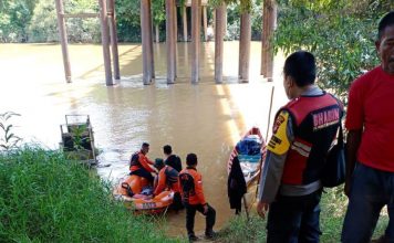 Seorang Santri Dikabarkan Hilang Ditempat Wisata Air Merah Mungguk