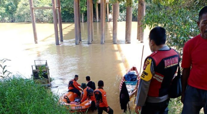 Seorang Santri Dikabarkan Hilang Ditempat Wisata Air Merah Mungguk