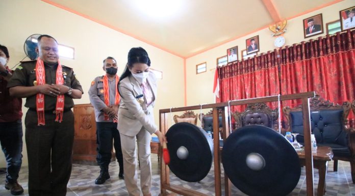 Bupati dan Kajari Landak Launching Rumah Restorative Justice