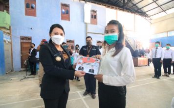 Lantik BPD Kecamatan Air Besar, Bupati Landak : BPK Audit Langsung Dana Desa