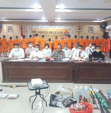 Ini Deretan Kasus Yang Berhasil Diungkap Polres Landak Sepanjang Operasi Pekat Kapuas 2022