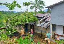 Sejumlah Rumah Warga di Desa Tiangtanjung Rusak Diterjang Angin Puting Beliung