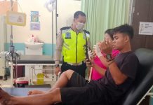 Lakalantas di Desa Pahongk, Libatkan Sepeda Motor dan Pejalan Kaki, Anak 5 Tahun Turut Jadi Korban