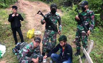 495 Butir Pil Ekstasi Siap Edar Diamankan Satgas Pamtas Kolakops Rem 121/Abw di Perlintasan Batas Ilegal