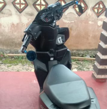 Tabrak Anjing, Pelajar Terjatuh Dari Motor