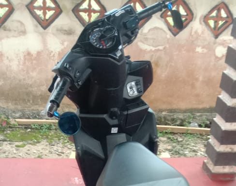 Tabrak Anjing, Pelajar Terjatuh Dari Motor