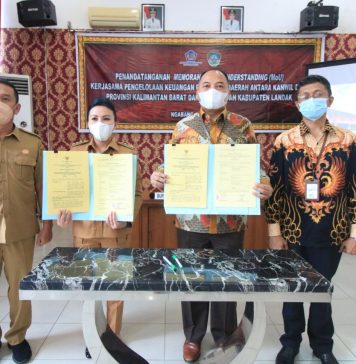 Pemkab Landak dan Ditjen Perbendaharaan Teken MoU Pengelolaan Keuangan