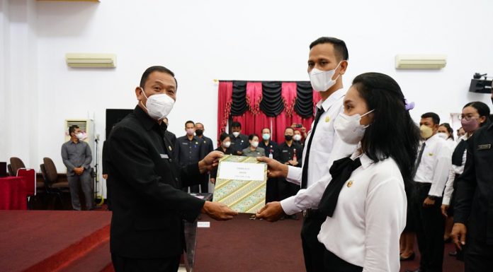 622 Orang ASN Kabupaten Landak Resmi Terima SK Pengangkatan
