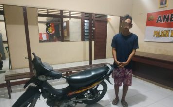 Bawa Kabur Motor Teman Dari Desa Darit, Warga Sekadau Diringkus Polisi di Tayan Hulu