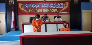 Sempat Berniat Bobol Rumah Wabup Sekadau, Dua Resedivis Curat Ditangkap