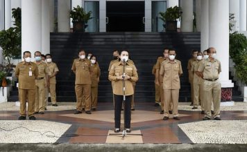 Usai Libur Lebaran, Pemkab Landak Apel Pagi Sidak Personil