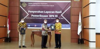 Pemkab Ketapang Kembali Raih Opini WTP Kedelapan Kalinya