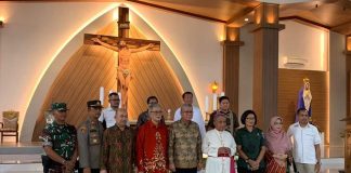 Hadiri Peresmian Gereja Katolik Stella Maris Paroki Siantan, Pj Bupati Landak Samuel Harapkan Umat Katolik Semakin Bertumbuh