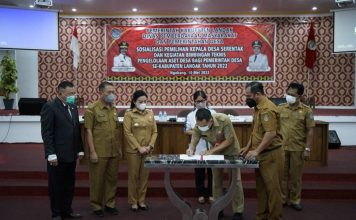 Sosialisasi Pilkades Serentak, Bupati Landak Minta Kepala Desa Memahami Tahapan Pemilihan