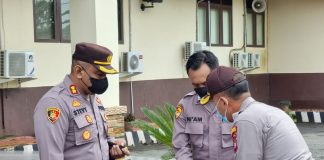 Pejabat Polres Landak Tandatangani Fakta Integritas Pencegahan dan Pemberantasan Korupsi
