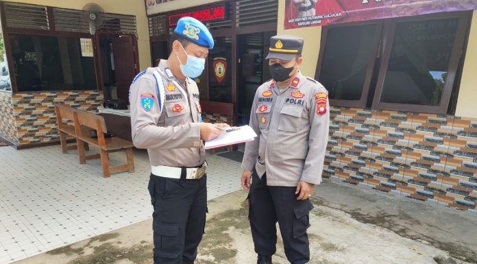 STNK Kendaraan Dinas Mati Hingga Habis Masa Berlaku SIM C Didapati Dari Hasil Pengecekan Terhadap Anggota Polsek Menyuke