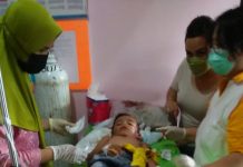 Terlibat Lakalantas di Desa Sidas, Bocah Lima Tahun Dirujuk ke RS Pontianak
