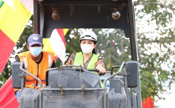 Bupati Landak Launching Jalan, Tingkatkan Kesejahteraan Masyarakat