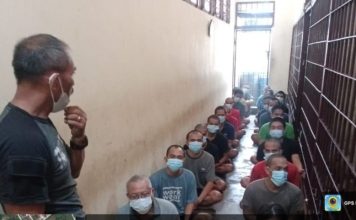 Tahanan Polres Landak Dapat Siraman Rohani, Kasat Tahti: Ketika Kembali Kemasyarakat Menjadi Lebih Baik