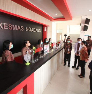 Bupati Landak Resmikan 2 Puskesmas Prototype, Perluasan Pembayaran Pajak Online dan Mbiz Market