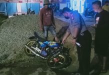 Lakalantas Libatkan Motor dan Mobil di Paloan Pengendara Sepeda Motor Alami Sejumlah Luka