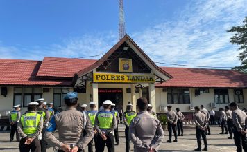 Tindaklanjuti Intruksi Kapolri, Kapolres Landak Minta Personel Bekerja Secara Profesional