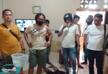 Empat Pelaku Penyalahgunaan Narkoba Diamankan Disebuah Kos-Kosan di Ngabang