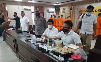 Sepanjang Mei 2022, Polres Landak Ungkap Tindak Kejahatan Curanmor dan Penyalahgunaan Narkotika