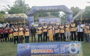 Festival Sepak Bola U-12 DM Fondation Resmi Bergulir