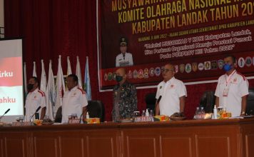 Pengurus Koni Kabupaten Landak Gelar Musyawarah Olahraga ke- V Tahun 2022