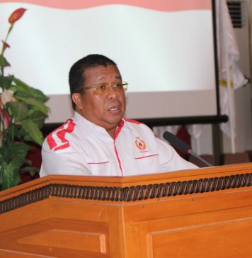 Heri Saman Kembali Jabat Ketua Umum Koni Kabupaten Landak Masa Bakti 2022-2026