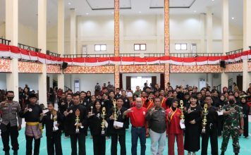Turnamen Pencak Silat Piala Ketua DPRD Landak Cup 2022 Ditutup, Pj Bupati Landak Harapkan Dapat Jaring Atlet Berprestasi