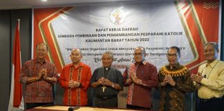 Pj Bupati Landak Samuel Hadiri Rakerda LP3KD Kalbar Tahun 2022